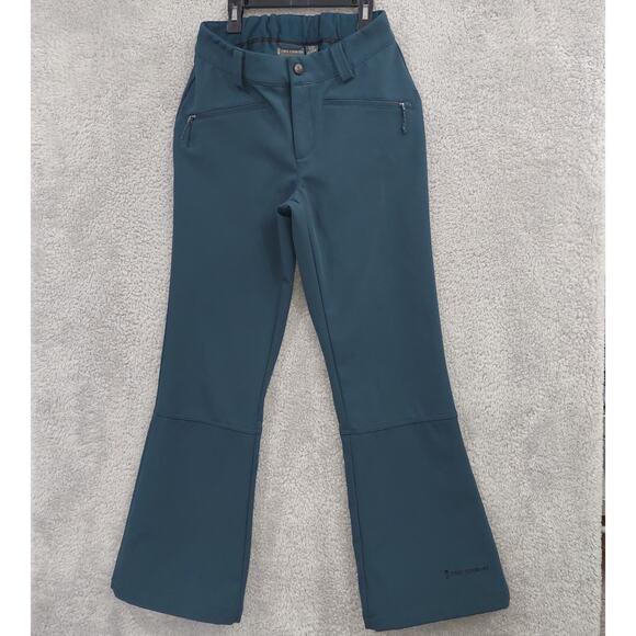 Free Country Women's Small Water & Wind Resistant Soft Shell Snow Pant Teal - Picture 1 of 16